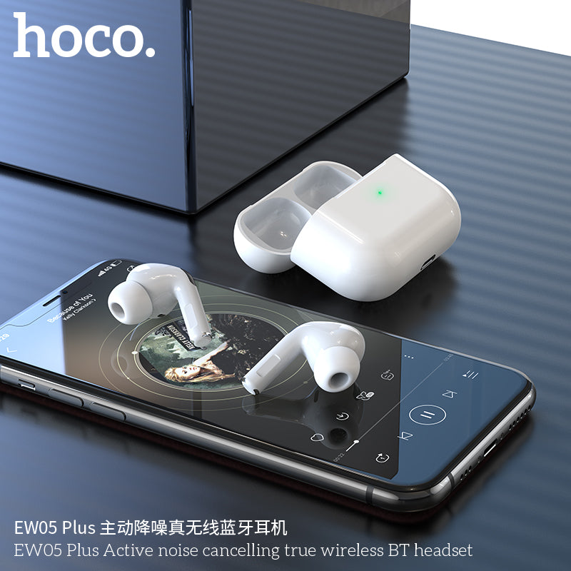 HD_SYNC:EW05 Plus Active noise cancelling true wireless BT headset