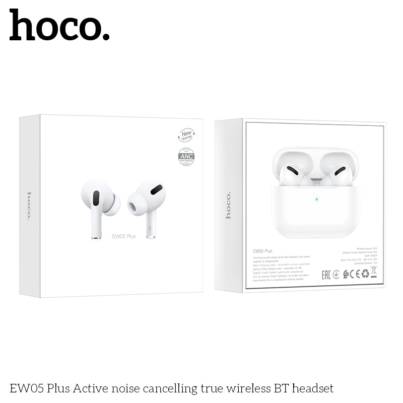 HD_SYNC:EW05 Plus Active noise cancelling true wireless BT headset
