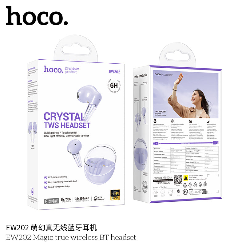 HD_SYNC:EW202 Magic true wireless BT headset