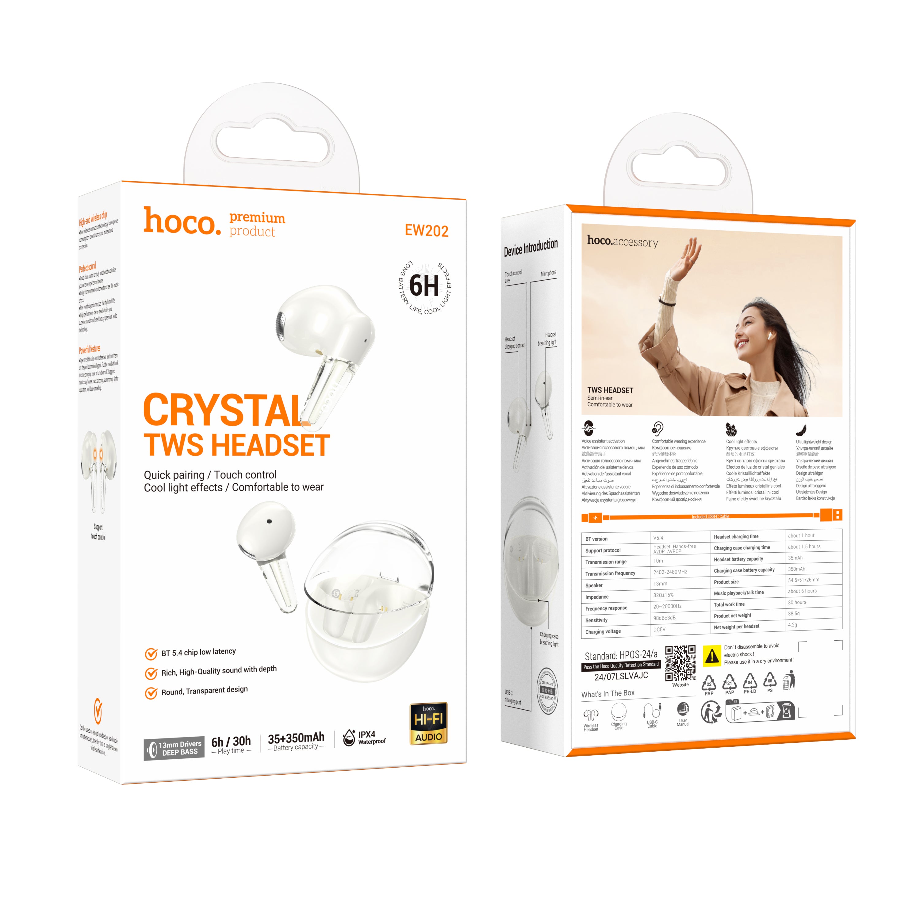 HD_SYNC:EW202 Magic true wireless BT headset