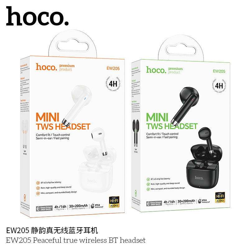 HD_SYNC:EW205 Peaceful true wireless BT headset