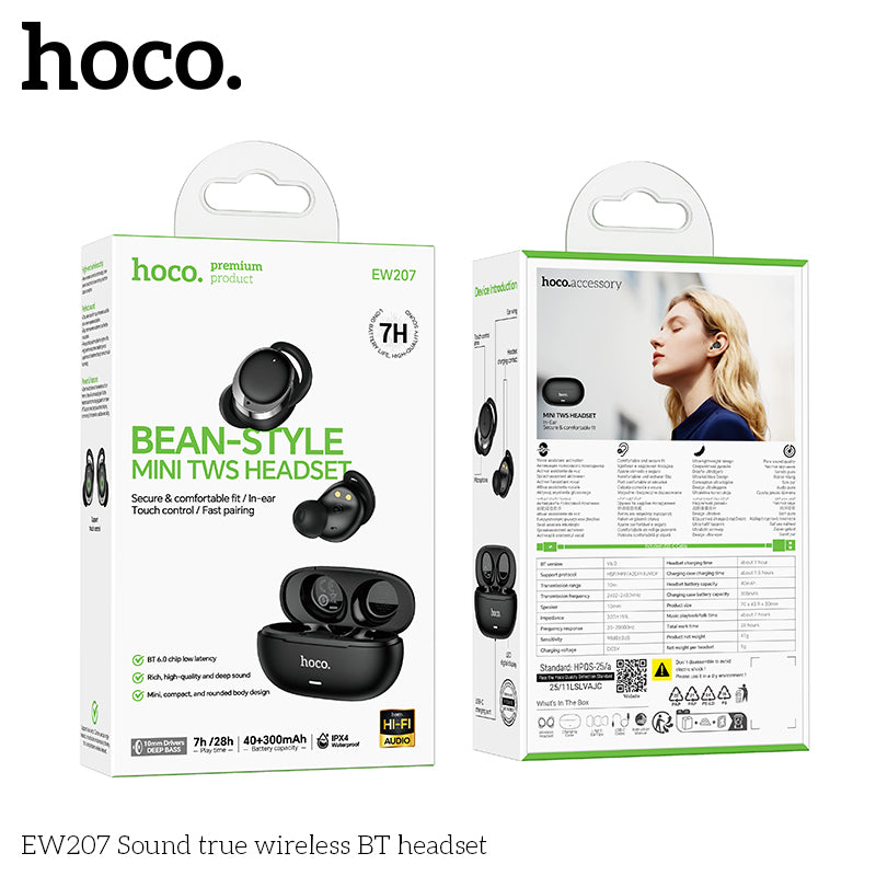 HD_SYNC:EW207 Sound true wireless BT headset