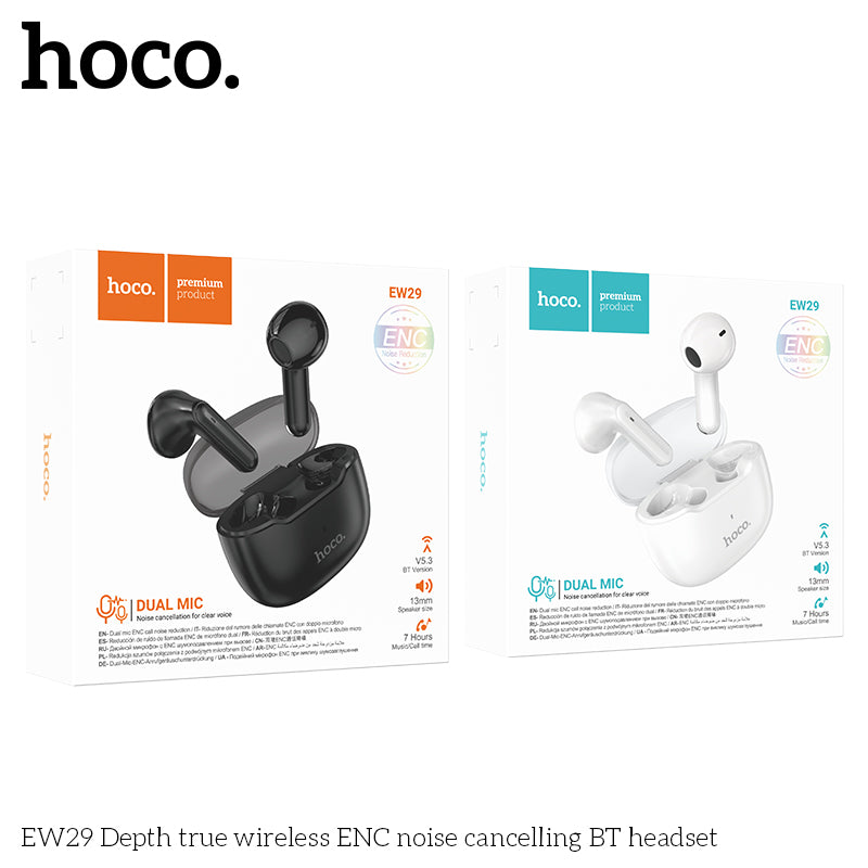 HD_SYNC:EW29 Depth true wireless ENC noise cancelling BT headset