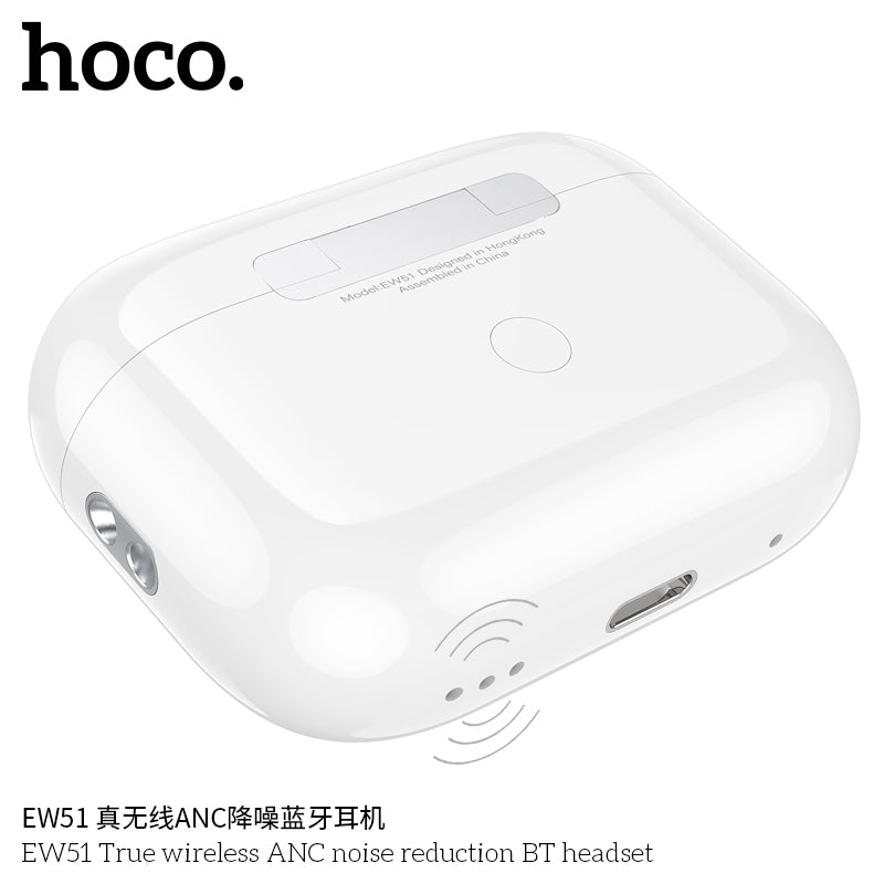 HD_SYNC:EW51 True wireless ANC noise reduction BT headset