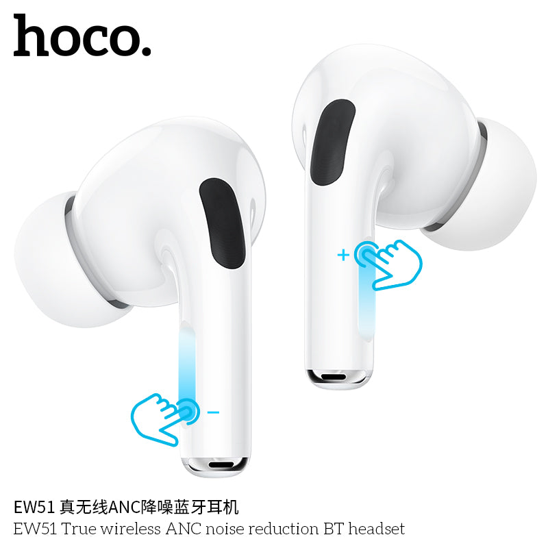 HD_SYNC:EW51 True wireless ANC noise reduction BT headset