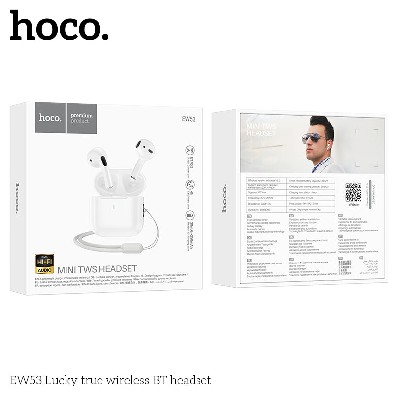 HD_SYNC:EW53 Lucky true wireless BT headset