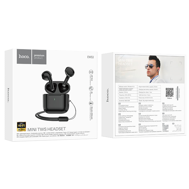 HD_SYNC:EW53 Lucky true wireless BT headset