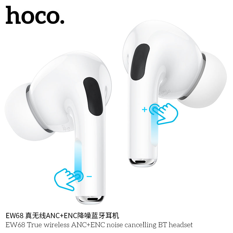 HD_SYNC:EW68 True wireless ANC+ENC noise cancelling BT headset