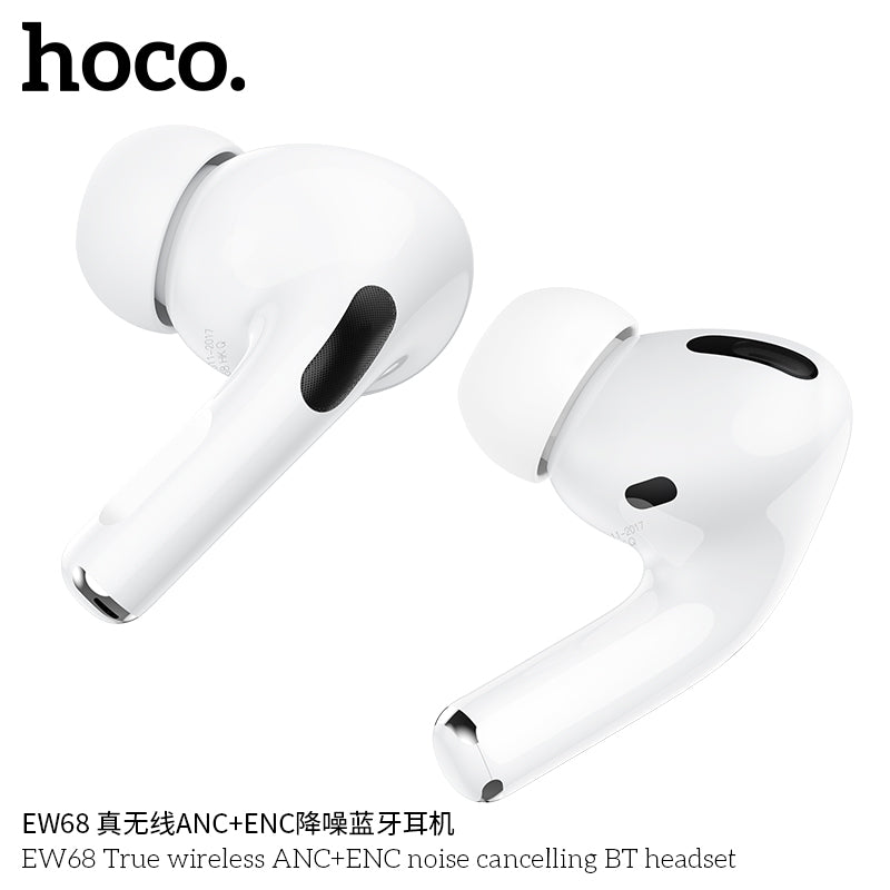 HD_SYNC:EW68 True wireless ANC+ENC noise cancelling BT headset