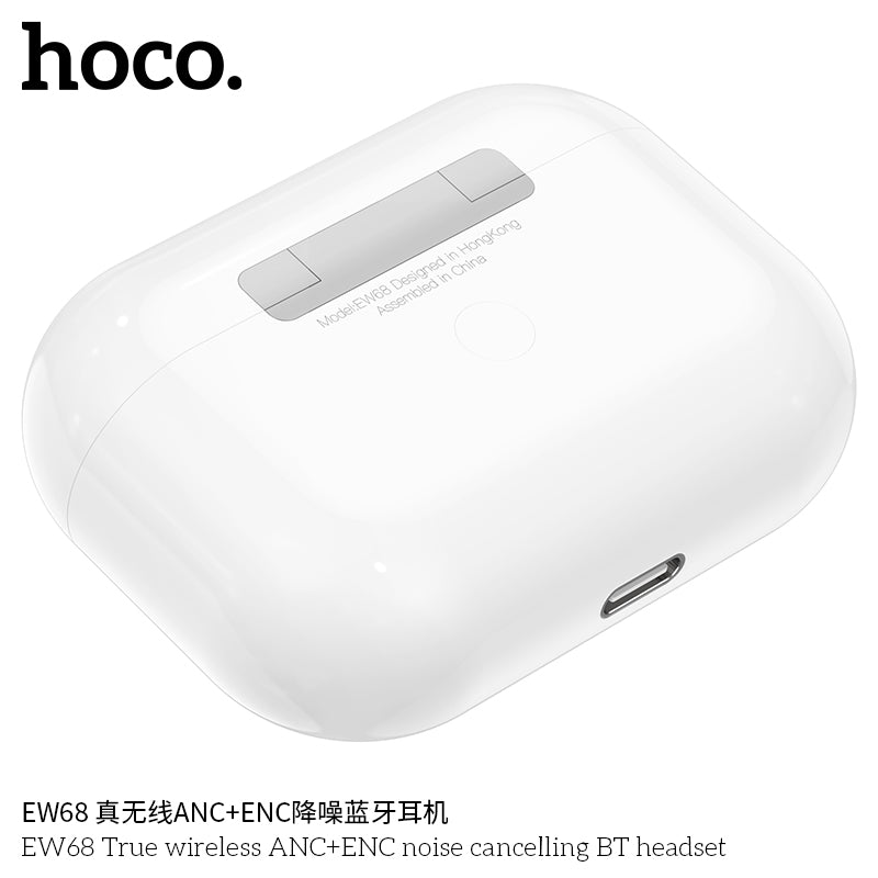 HD_SYNC:EW68 True wireless ANC+ENC noise cancelling BT headset