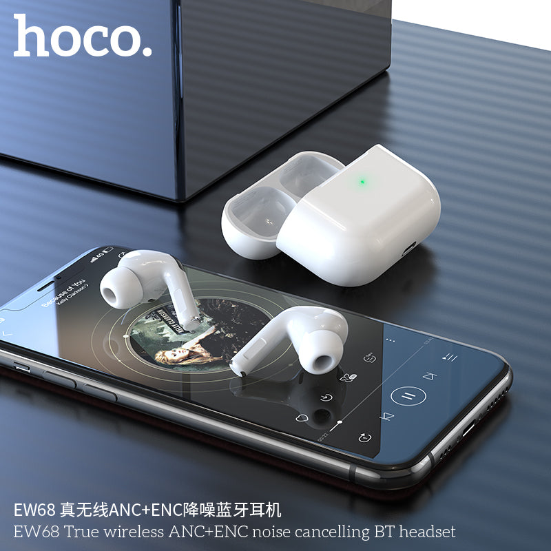HD_SYNC:EW68 True wireless ANC+ENC noise cancelling BT headset