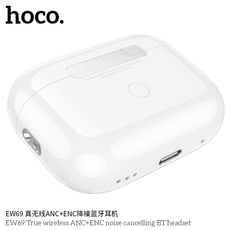 HD_SYNC:EW69 True wireless ANC+ENC noise cancelling BT headset