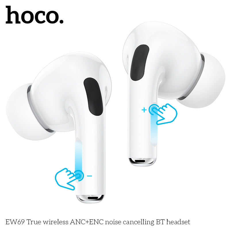 HD_SYNC:EW69 True wireless ANC+ENC noise cancelling BT headset