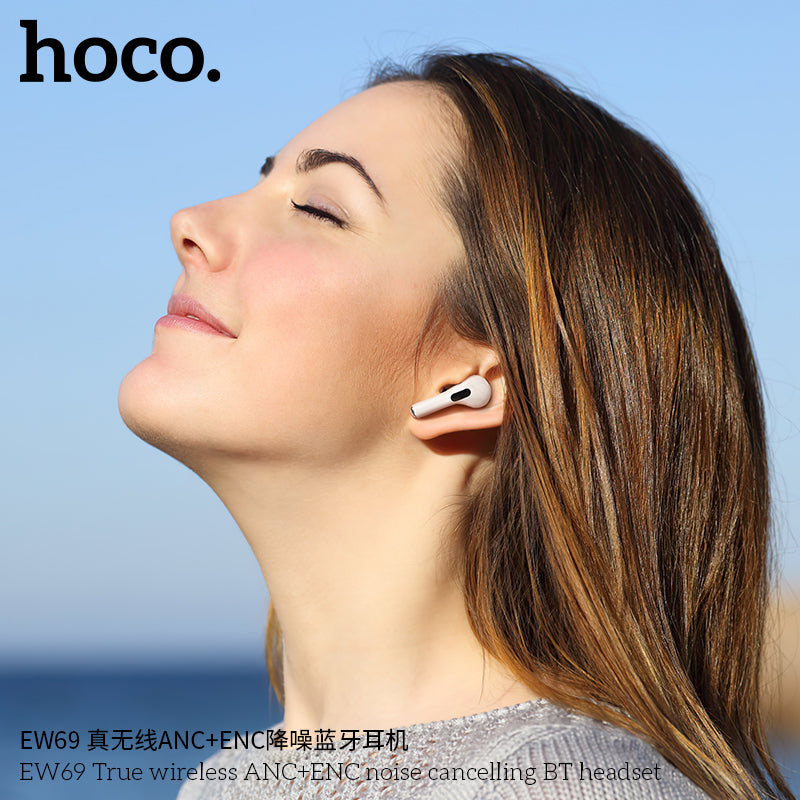 HD_SYNC:EW69 True wireless ANC+ENC noise cancelling BT headset