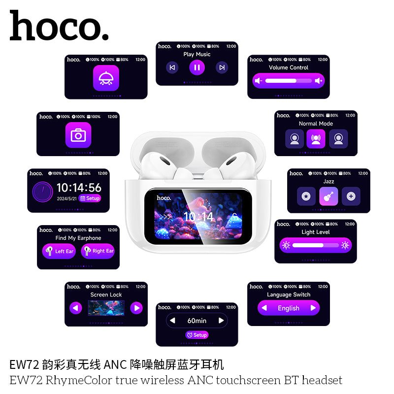 HD_SYNC:EW72 Lite Soar true wireless touch screen BT headset