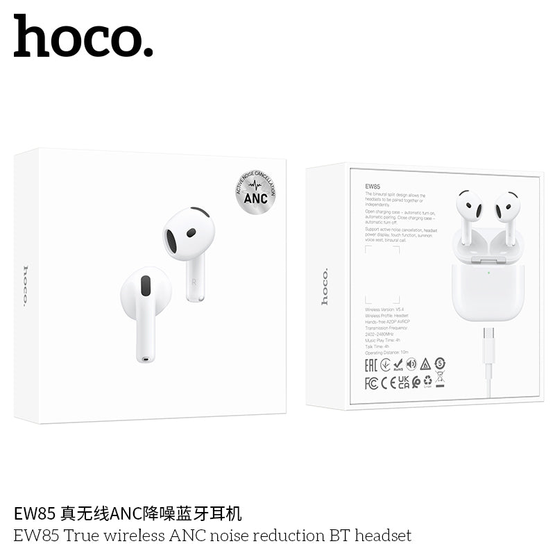 HD_SYNC:EW85 True wireless ANC noise reduction BT headset