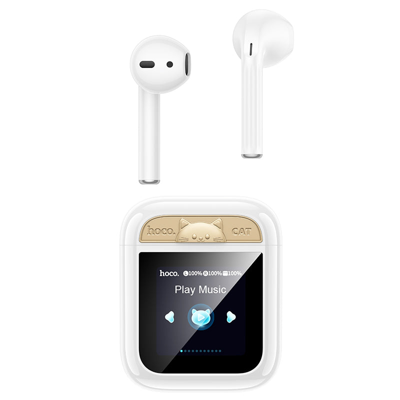 HD_SYNC:EW86 Cat true wireless touch screen BT headset