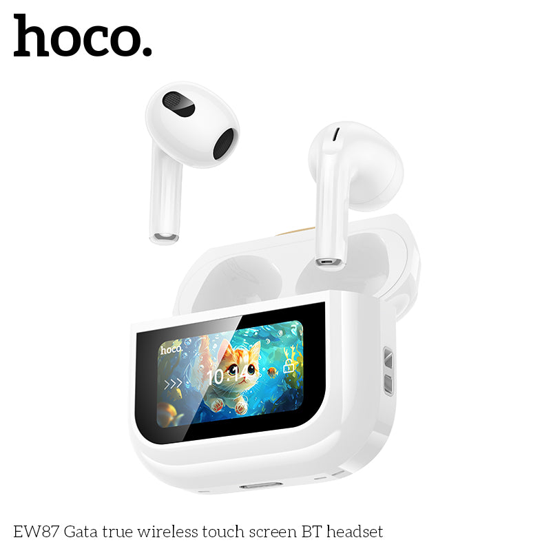 HD_SYNC:EW87 Gata true wireless touch screen BT headset
