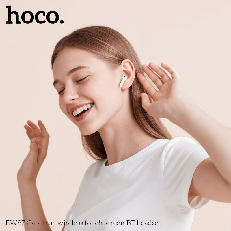 HD_SYNC:EW87 Gata true wireless touch screen BT headset