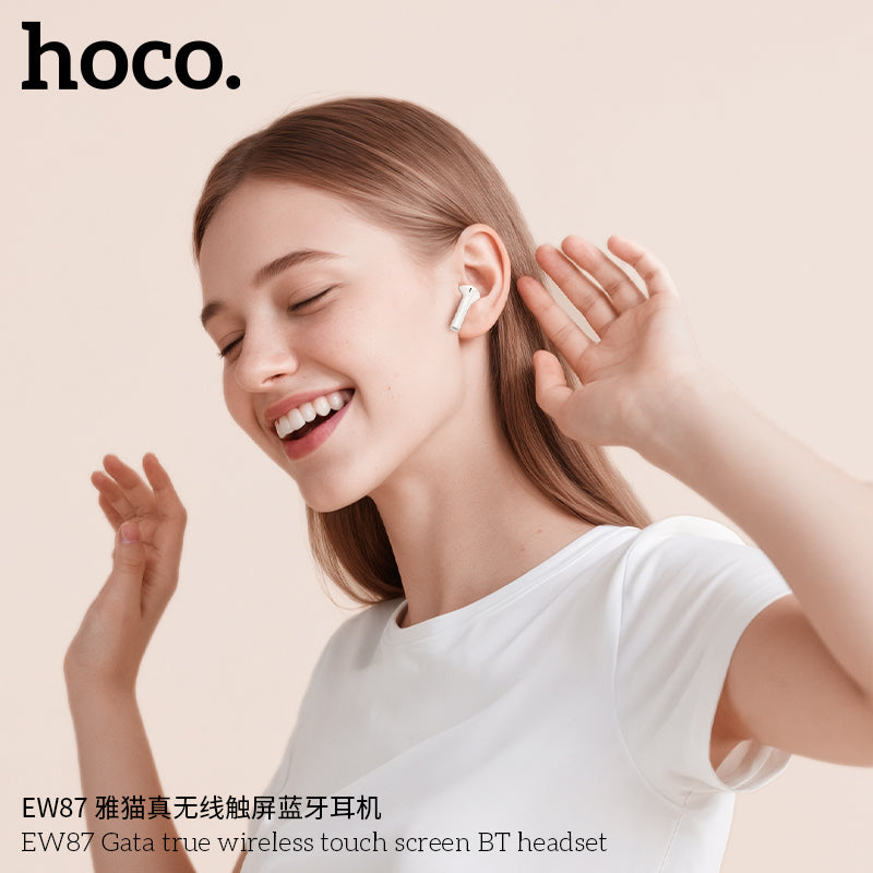 HD_SYNC:EW87 Gata true wireless touch screen BT headset