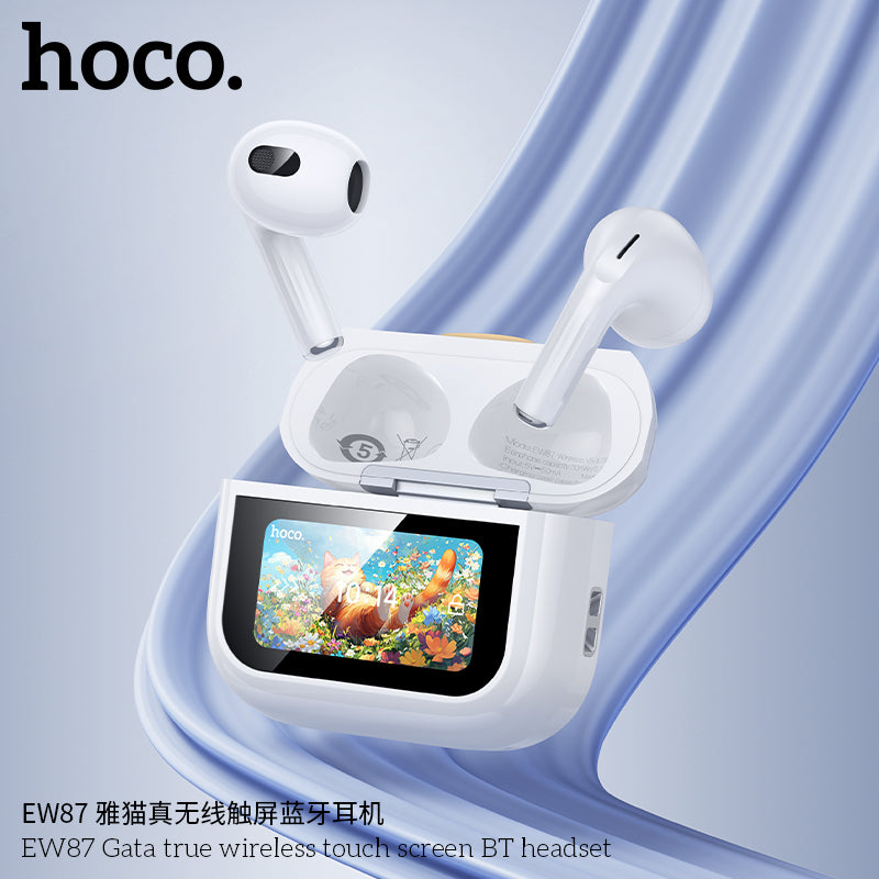 HD_SYNC:EW87 Gata true wireless touch screen BT headset