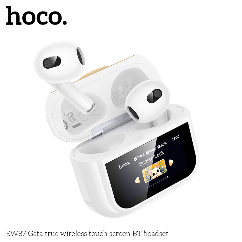 HD_SYNC:EW87 Gata true wireless touch screen BT headset