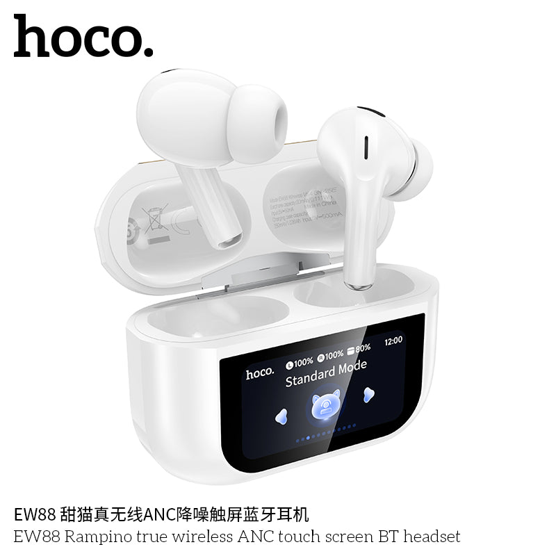 HD_SYNC:EW88 Rampino true wireless ANC touch screen BT headset