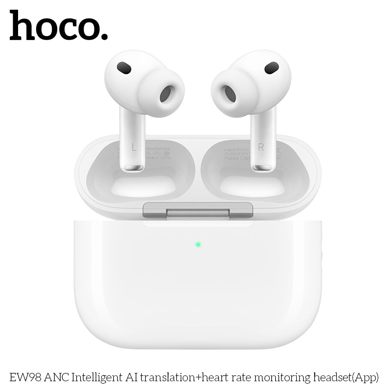 HD_SYNC:EW98 ANC Intelligent AI translation+heart rate monitoring headset(App)
