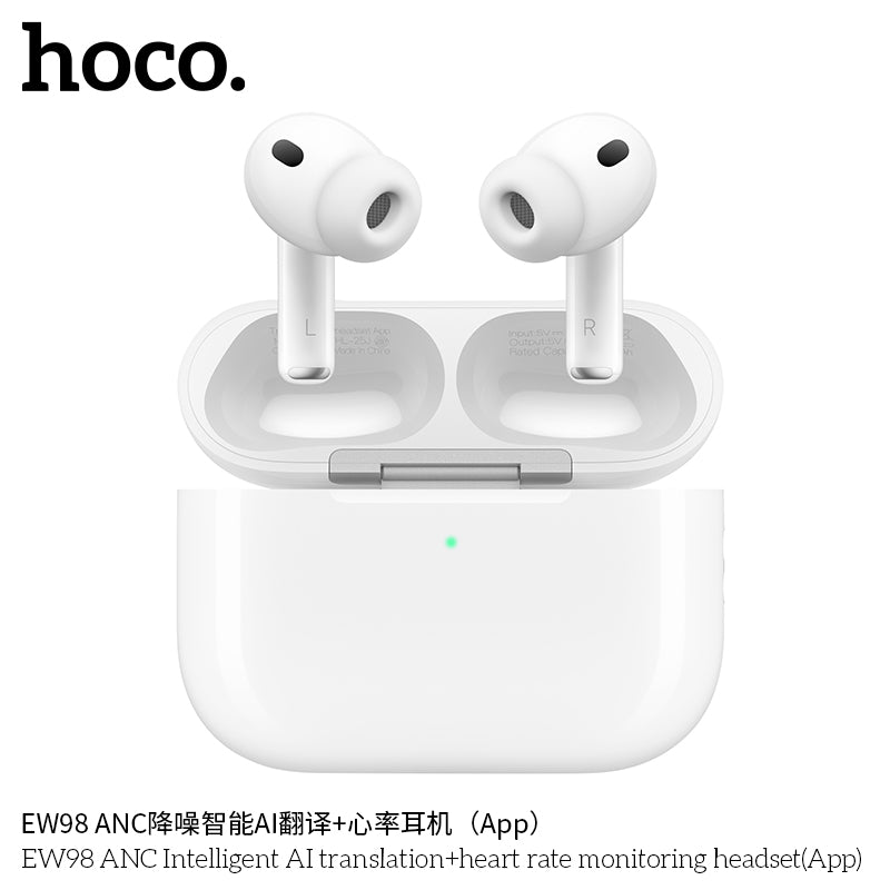HD_SYNC:EW98 ANC Intelligent AI translation+heart rate monitoring headset(App)