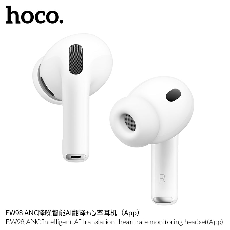 HD_SYNC:EW98 ANC Intelligent AI translation+heart rate monitoring headset(App)