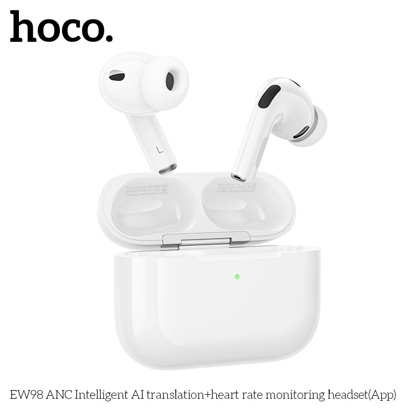 HD_SYNC:EW98 ANC Intelligent AI translation+heart rate monitoring headset(App)