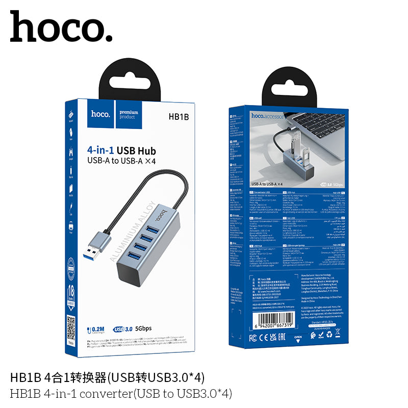 HD_SYNC:HB1B 4-in-1 converter(USB to USB3.0*4)