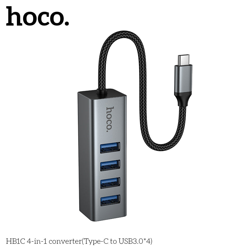 HD_SYNC:HB1C 4-in-1 converter(Type-C to USB3.0*4)
