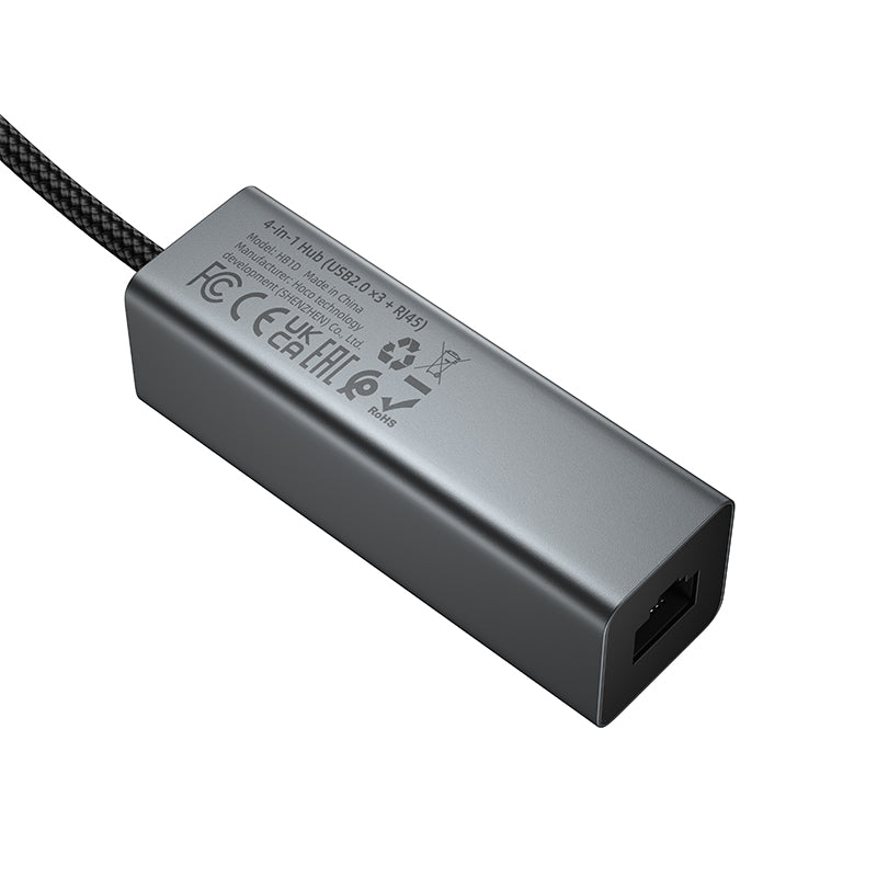 HD_SYNC:HB1D 4-in-1 converter(USB to USB2.0*3+RJ45)