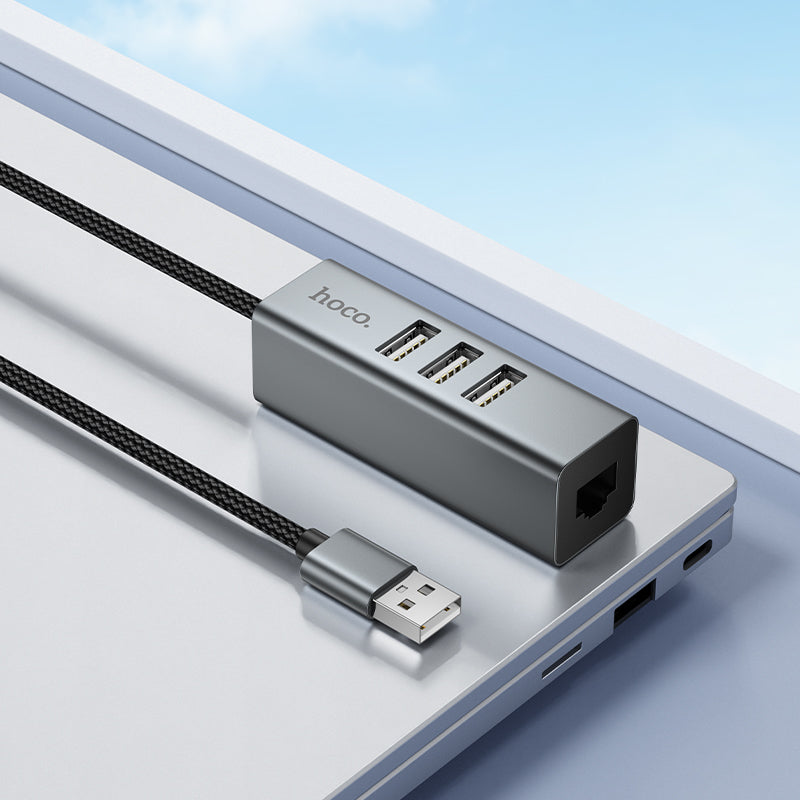 HD_SYNC:HB1D 4-in-1 converter(USB to USB2.0*3+RJ45)