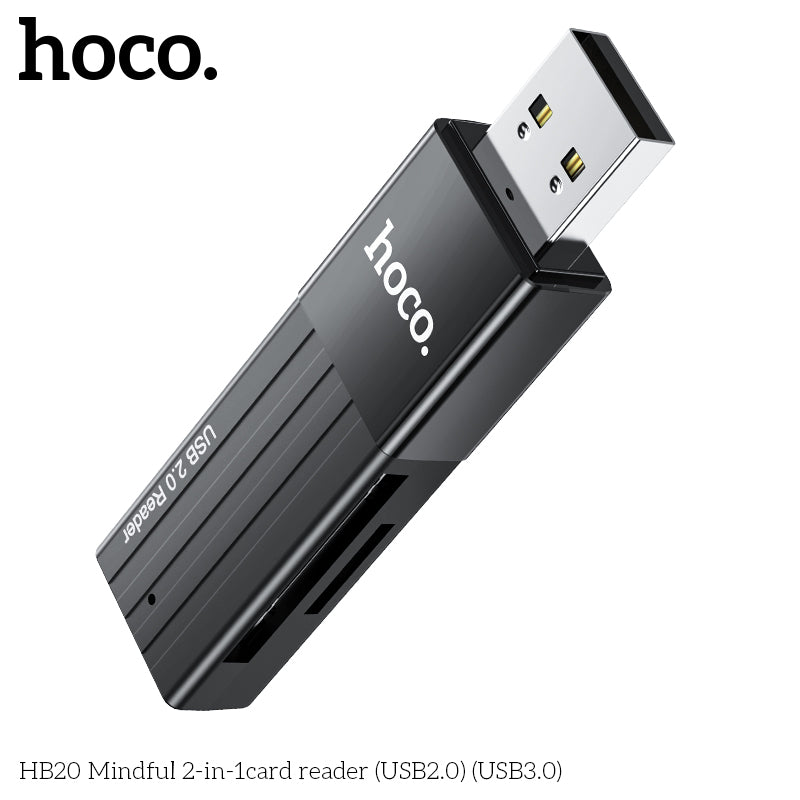HD_SYNC:HB20 Mindful 2-in-1card reader(USB3.0)