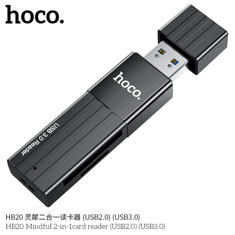 HD_SYNC:HB20 Mindful 2-in-1card reader(USB3.0)