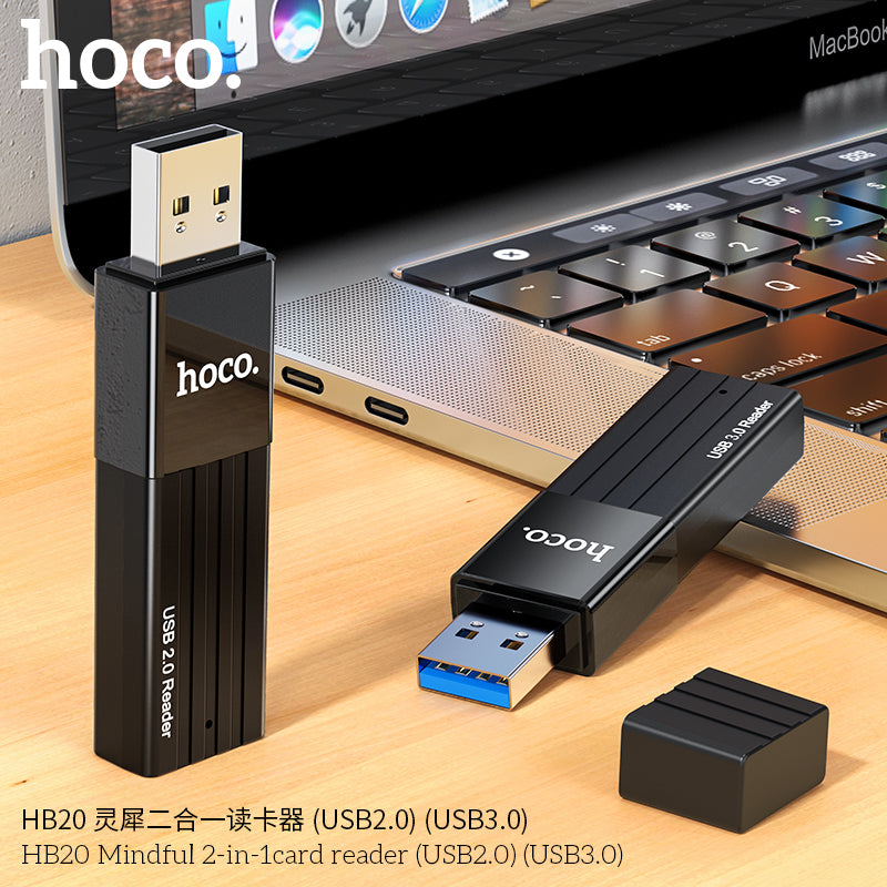 HD_SYNC:HB20 Mindful 2-in-1card reader(USB3.0)