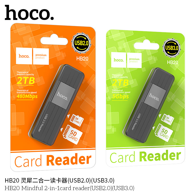 HD_SYNC:HB20 Mindful 2-in-1card reader(USB3.0)