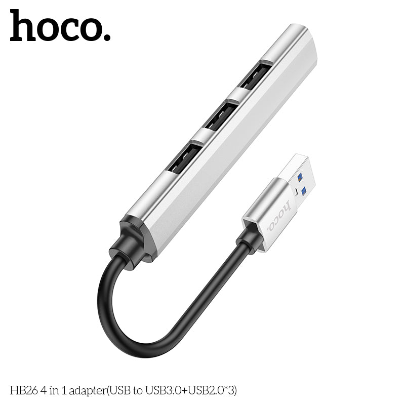 HD_SYNC:HB26 4 in 1 adapter(USB to USB3.0+USB2.0*3)