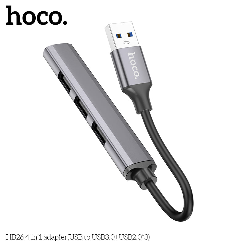HD_SYNC:HB26 4 in 1 adapter(USB to USB3.0+USB2.0*3)