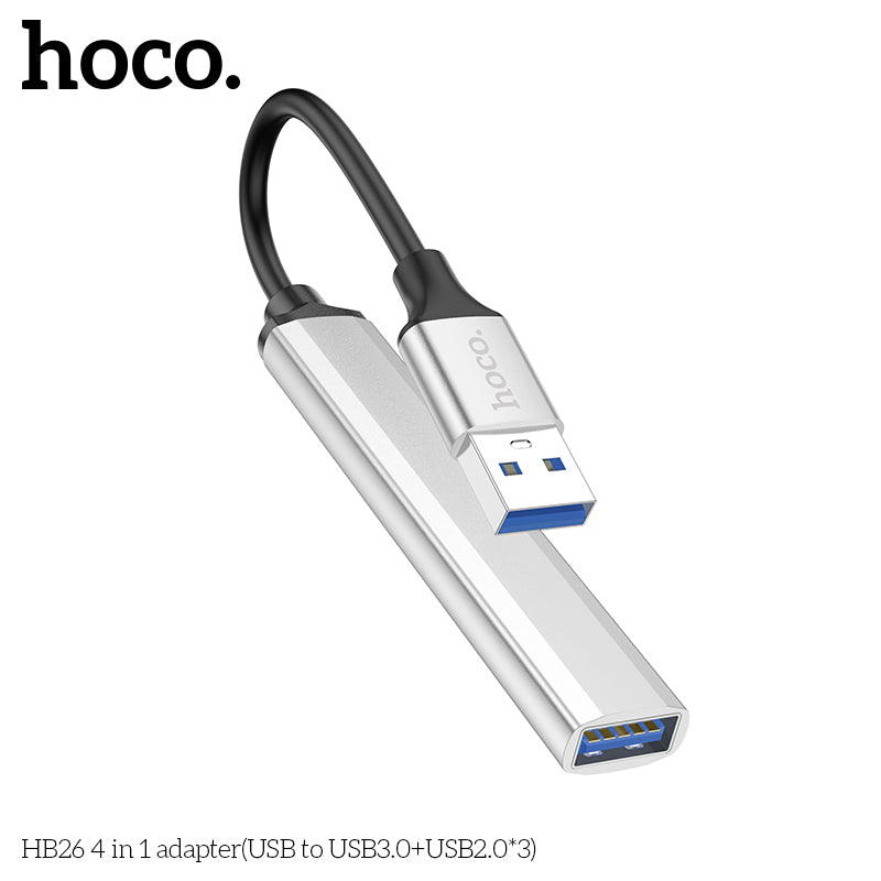 HD_SYNC:HB26 4 in 1 adapter(USB to USB3.0+USB2.0*3)