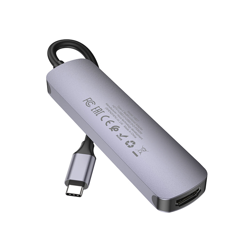 HD_SYNC:HB27 Type-C multi-function converter(HDTV+USB3.0+USB2.0*2+PD)