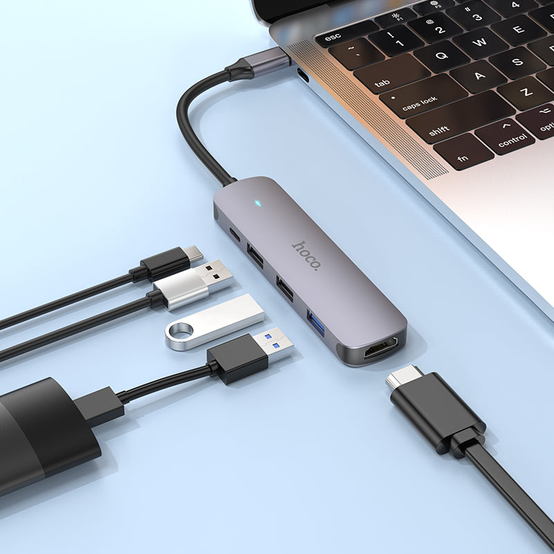 HD_SYNC:HB27 Type-C multi-function converter(HDTV+USB3.0+USB2.0*2+PD)