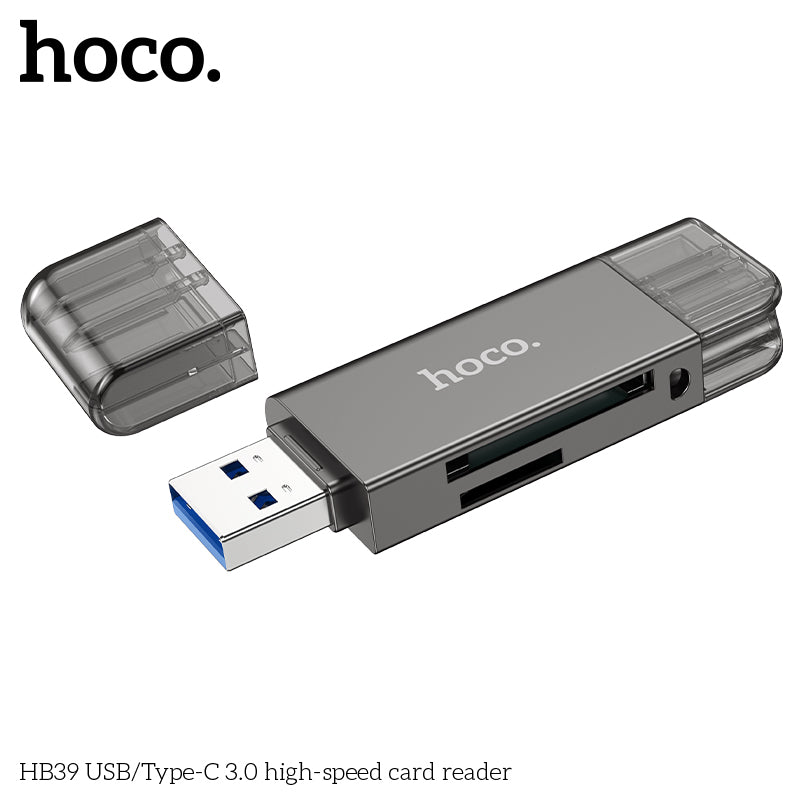 HD_SYNC:HB39 USB/Type-C 3.0 high-speed card reader