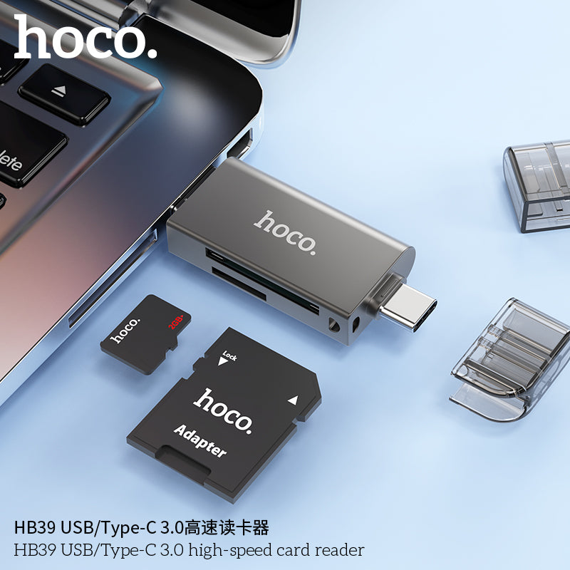 HD_SYNC:HB39 USB/Type-C 3.0 high-speed card reader