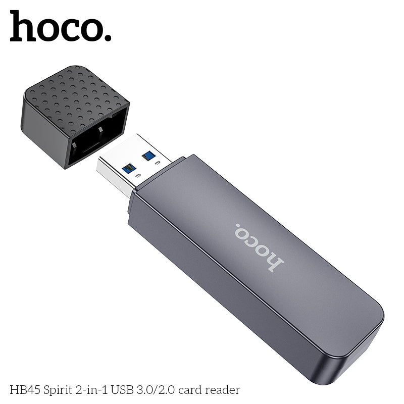 HD_SYNC:HB45 Spirit 2-in-1 USB 3.0 card reader