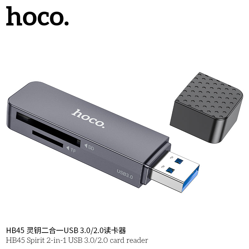 HD_SYNC:HB45 Spirit 2-in-1 USB 3.0 card reader