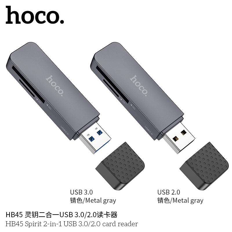HD_SYNC:HB45 Spirit 2-in-1 USB 3.0 card reader