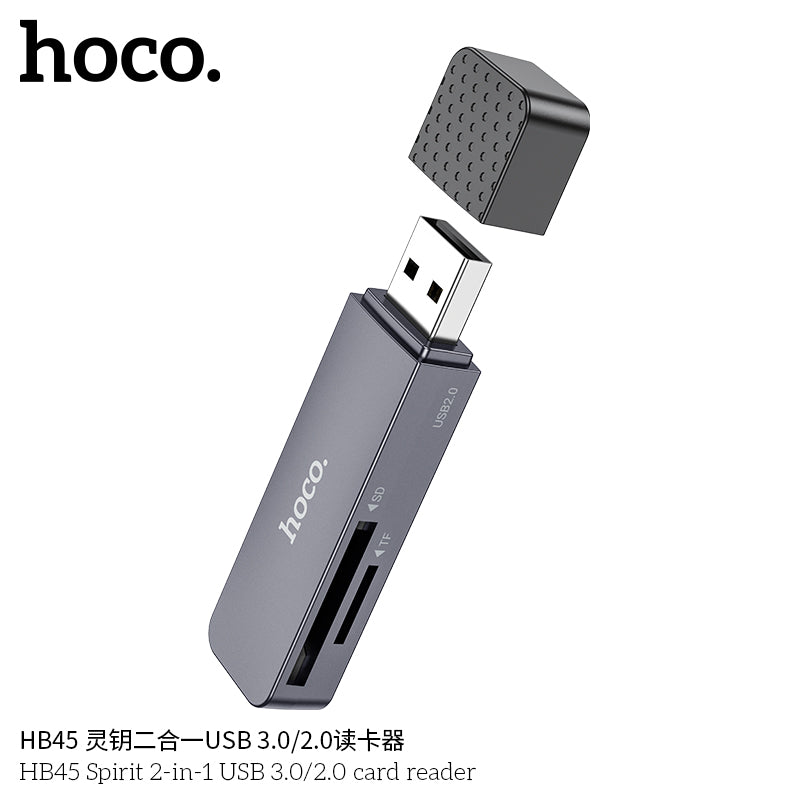 HD_SYNC:HB45 Spirit 2-in-1 USB 3.0 card reader